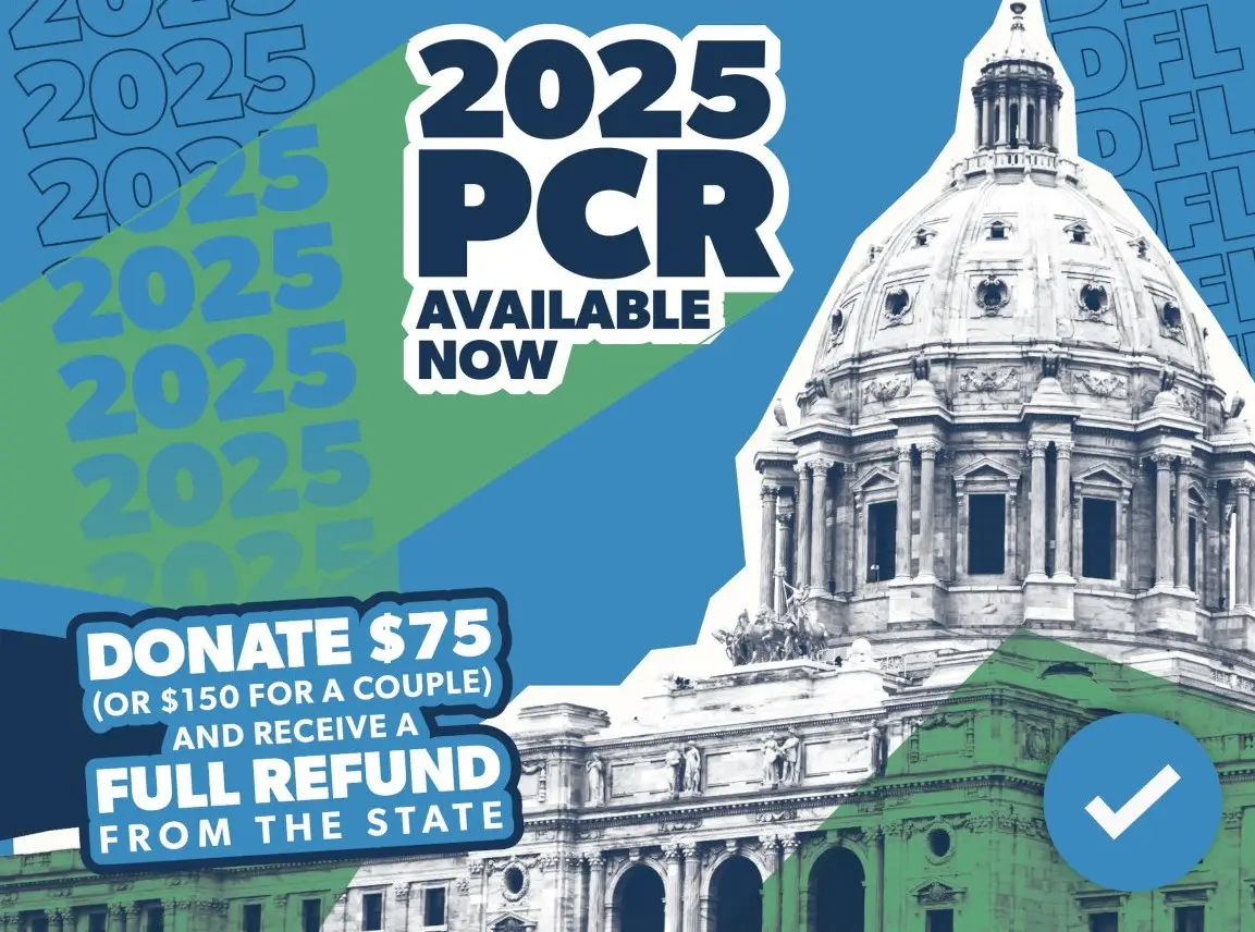 Graphic of 2025 PCR Program created by Minnesota DFL