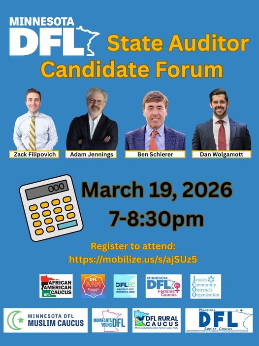 DFL State Auditor Candidate Forum 03-19-2026