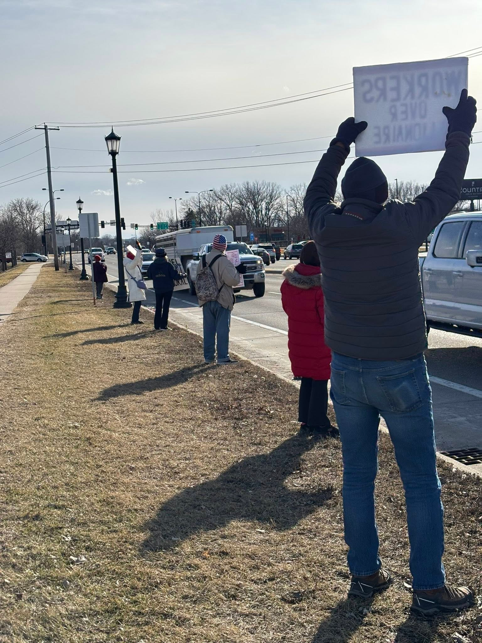 Rice-Scott County 58 Sign Rally