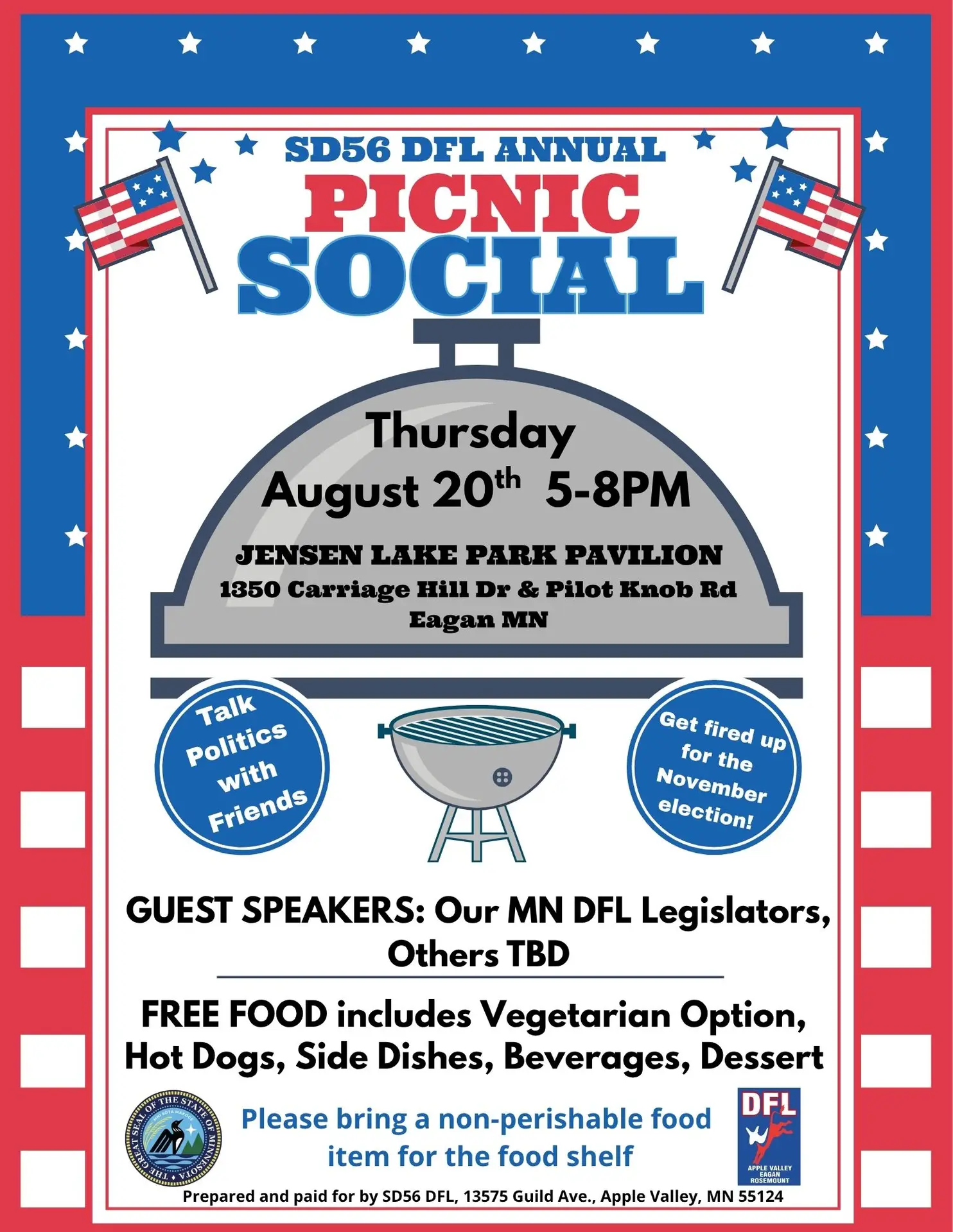 SD56 Annual Picnic Social 08-20-2026