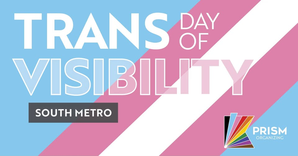 South Metro Trans Day of Visibility Event 03-31-2026